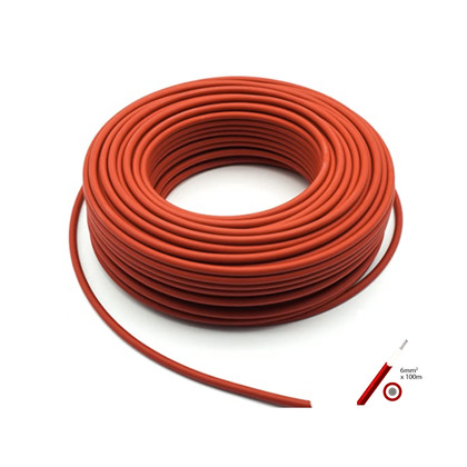 Solarkabel 6 qmm rot