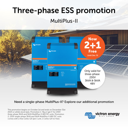 Aktion: 3x MultiPlus-II 48/5000